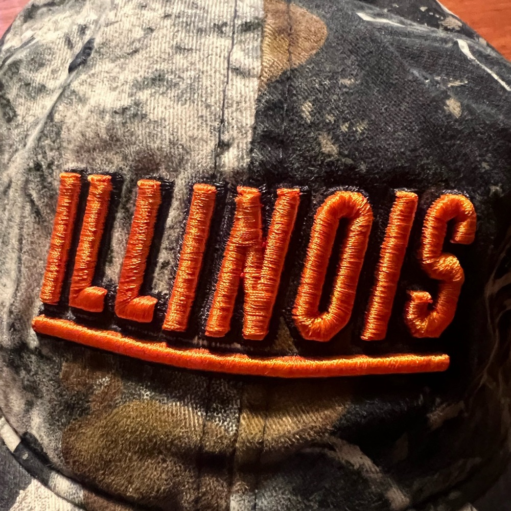 Illinois Camouflage Hat NWT - Picture 2 of 6